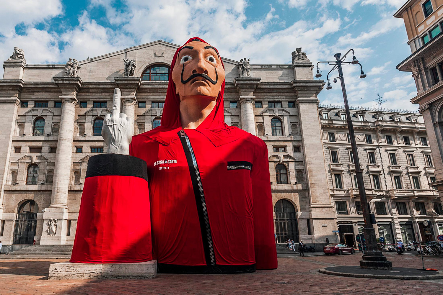 netflix guerrilla marketing milano