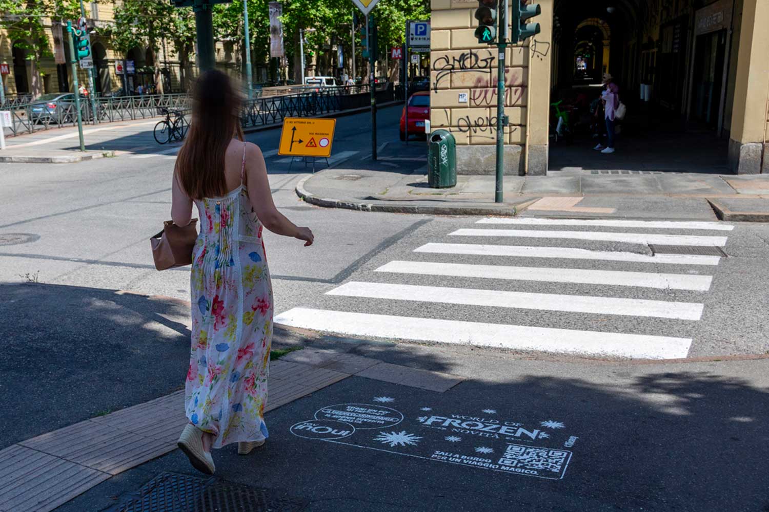 street marketing - Personal Media - TGV INOUI