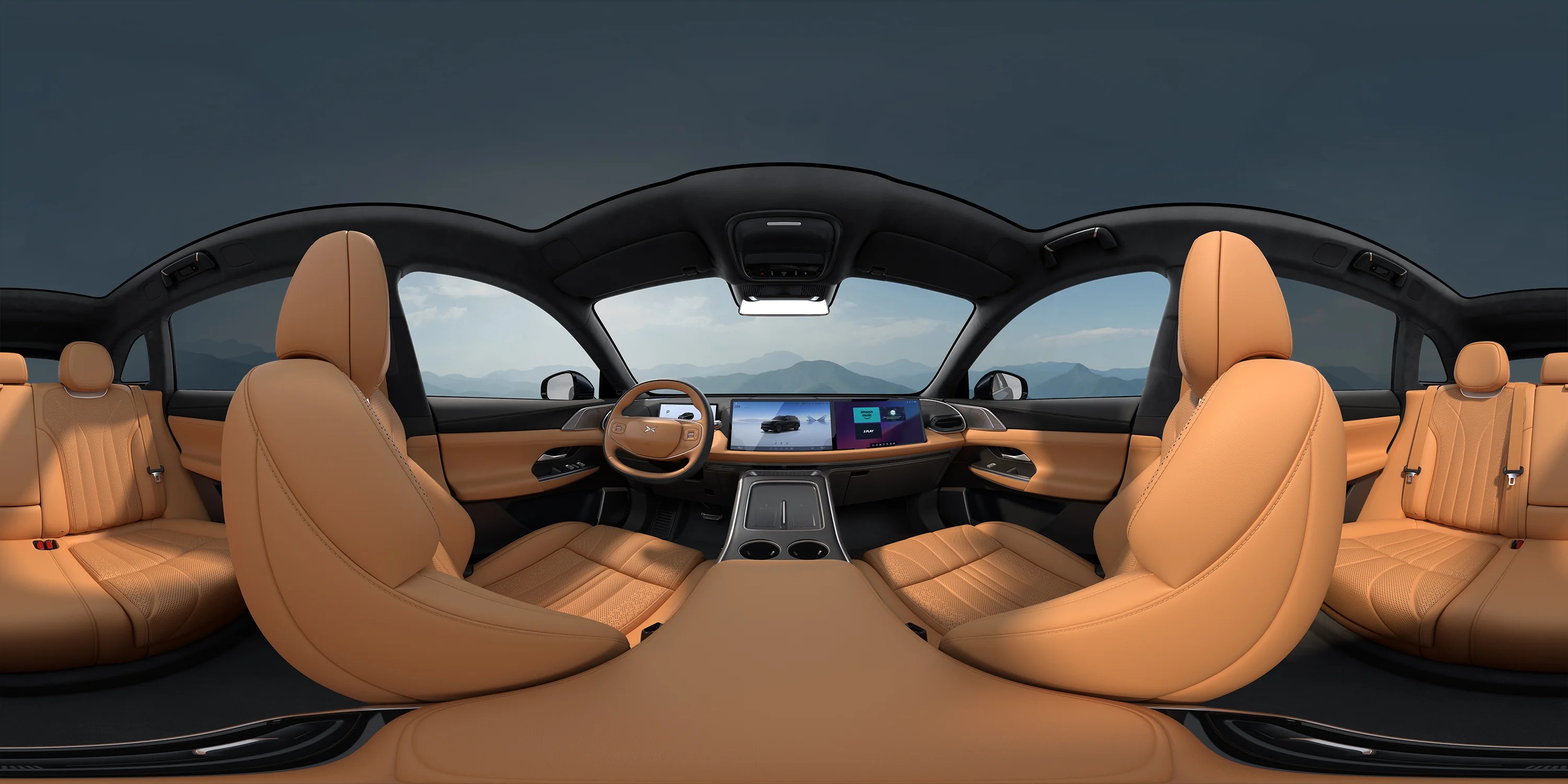 Saddle Leatherette интериор