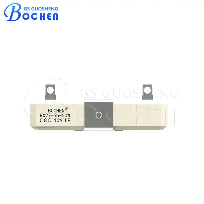 RX27 Cement Wirewound Resistors 50W Ceramic Body with Quick Connect Terminals