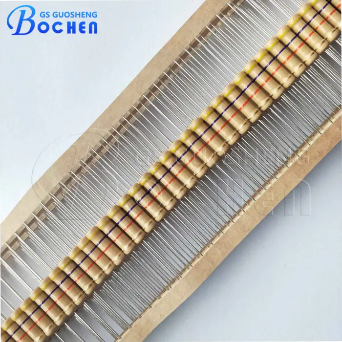 Factory Custom Carbon Film Discharge Resistors 1/8W–3W