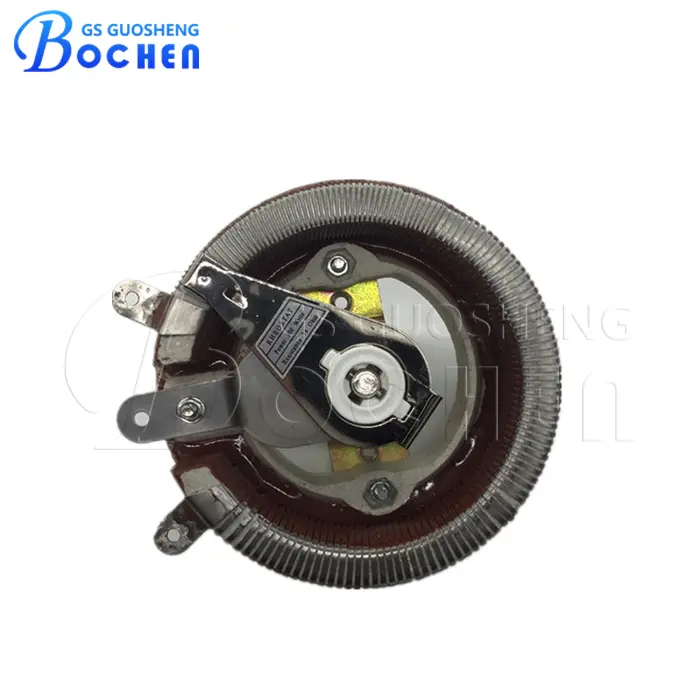 BC1 Rotary Wirewound Variable Resistor 50W–500W High Power Disc Sliding Rheostat