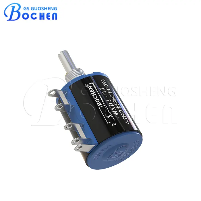 WXD3-12 Precision 5-Turn Multiturn Wirewound Potentiometer 1W 4.7K/10K Rotary Pot