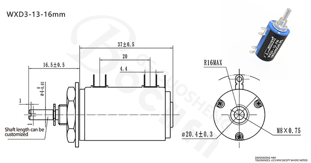 Wirewound Potentiometer