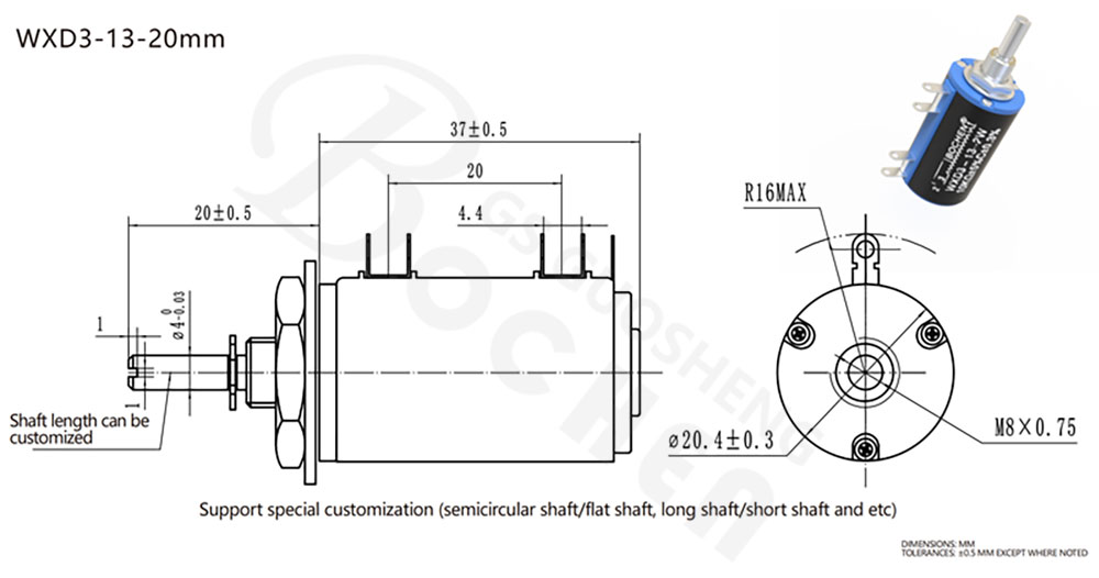 Wirewound Potentiometer