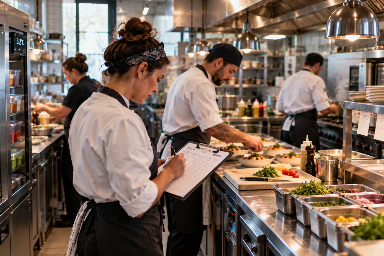 Application de la méthode HACCP dans une cuisine professionnelle