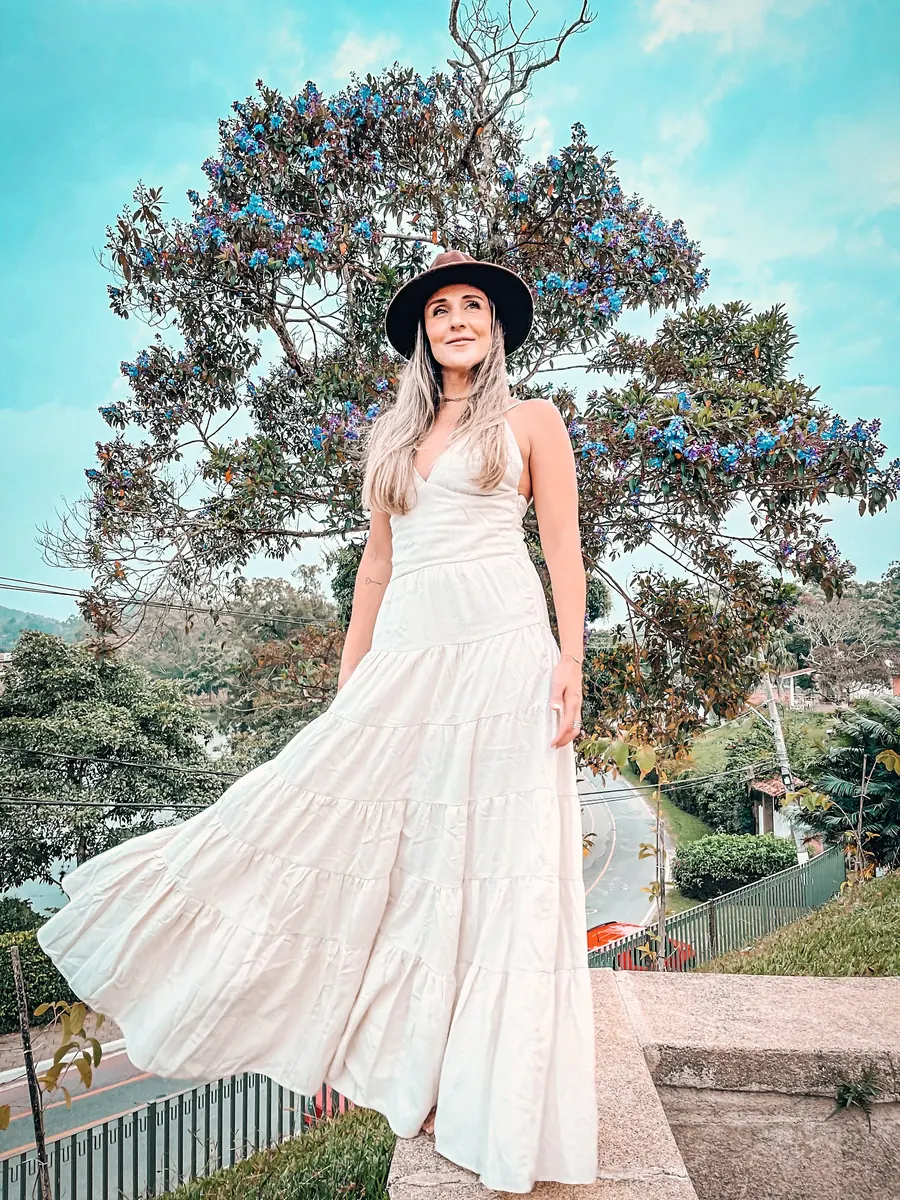 A person outdoors