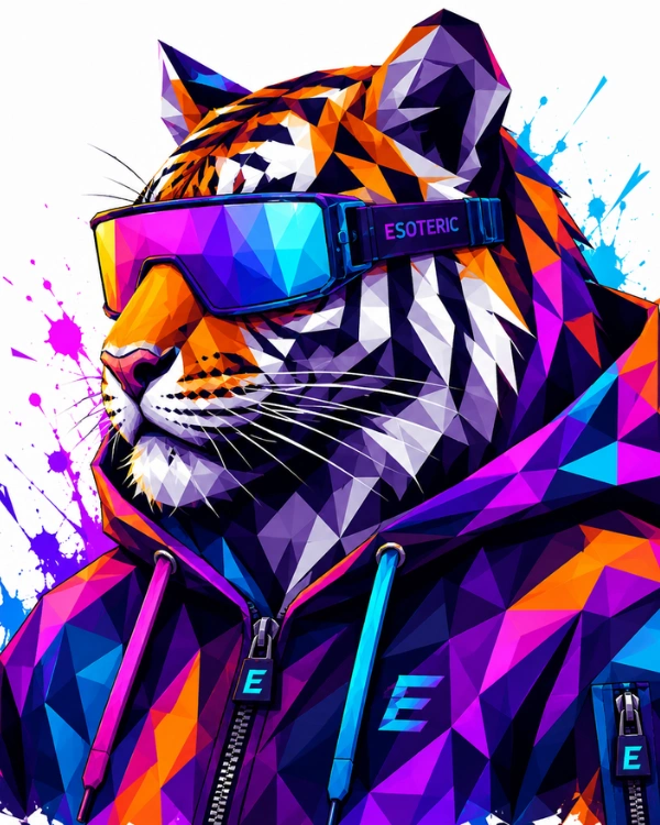 Neal Patel illustrated as a tiger