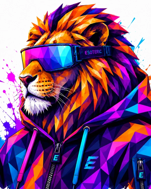 Nour illustrated as a lion