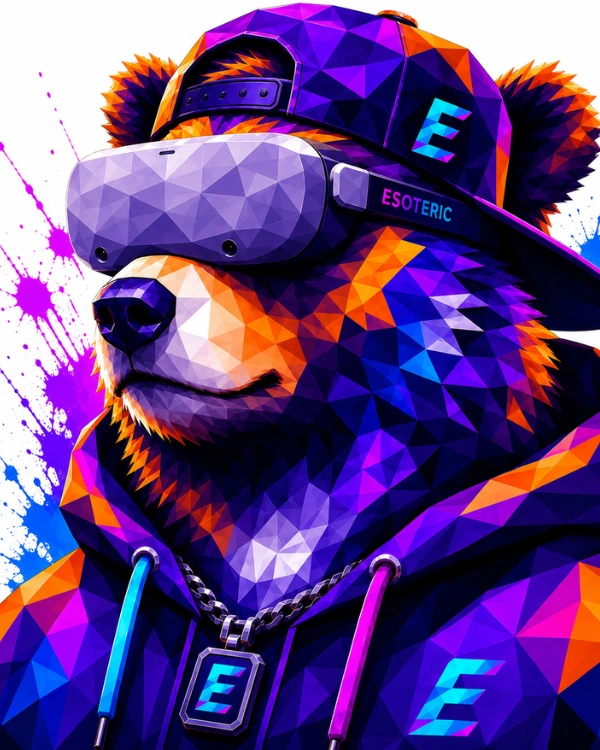 Ali El Sayed illustrated as a bear