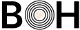 Black circular logo with a brown bird silhouette in the center.