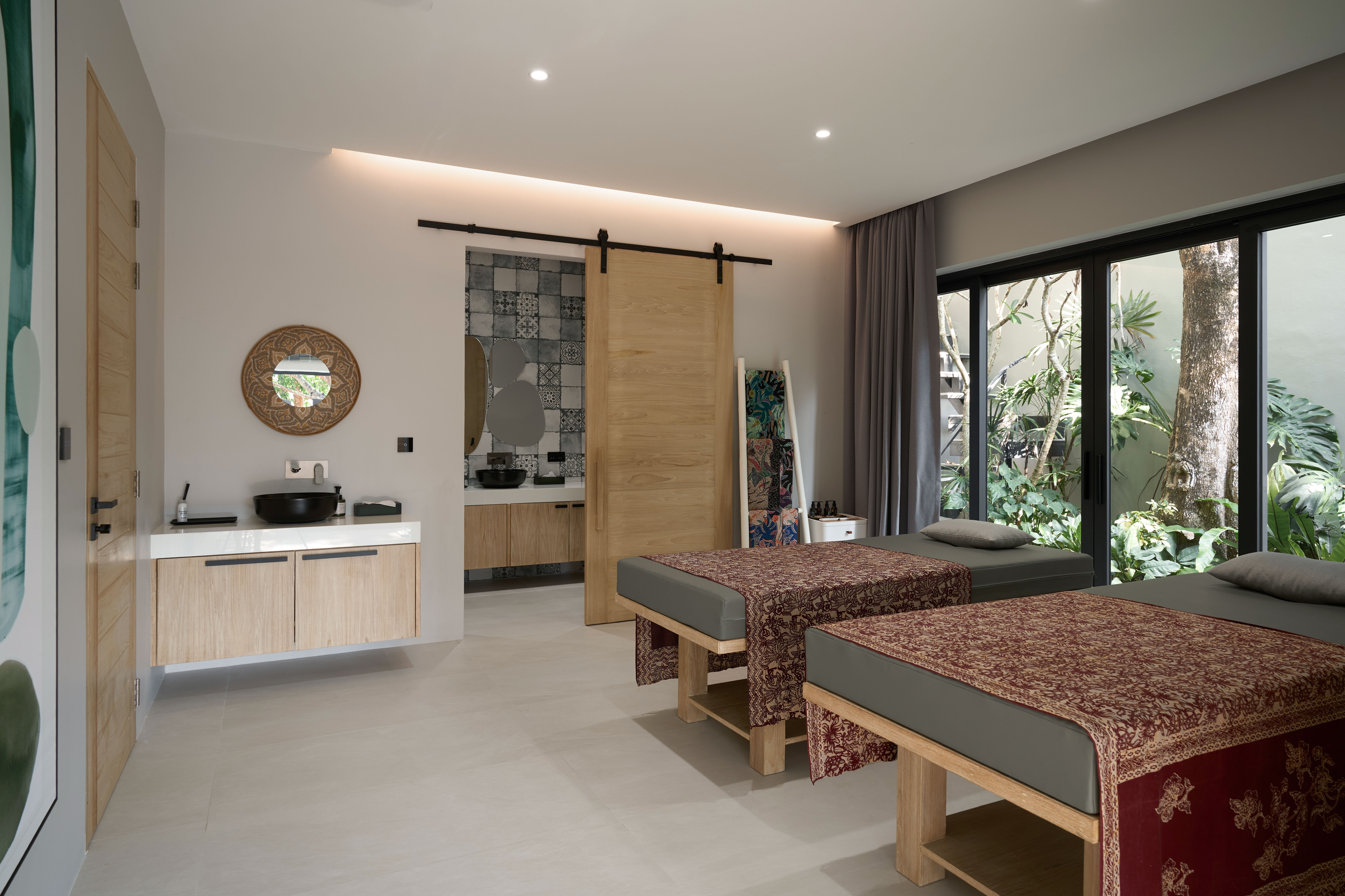 Villa 6 wellness and entertainment level
