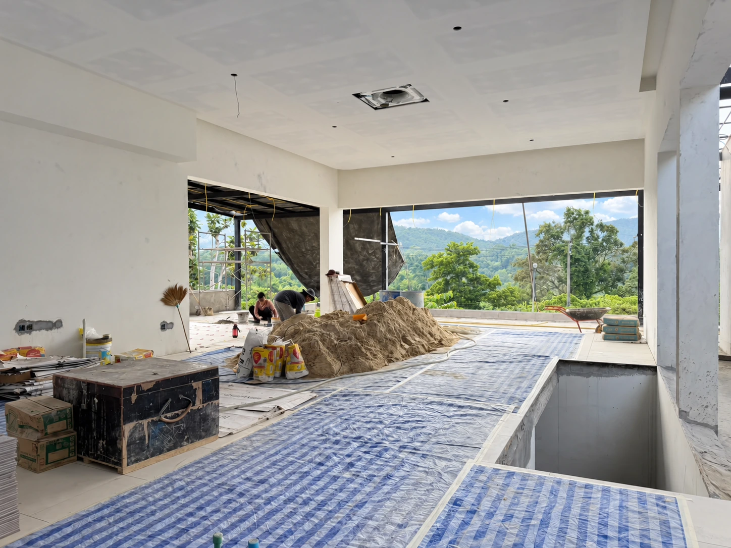 Phase II Villa 2 construction progress in October 2026