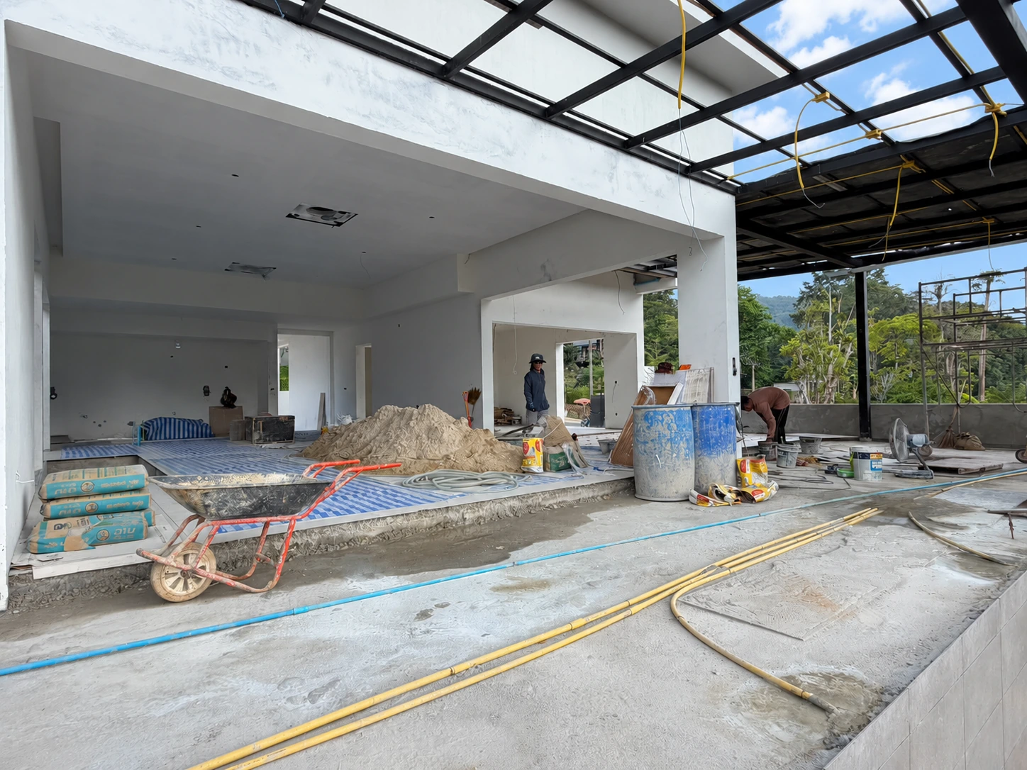 Villa 2 Phase II construction in October 2026
