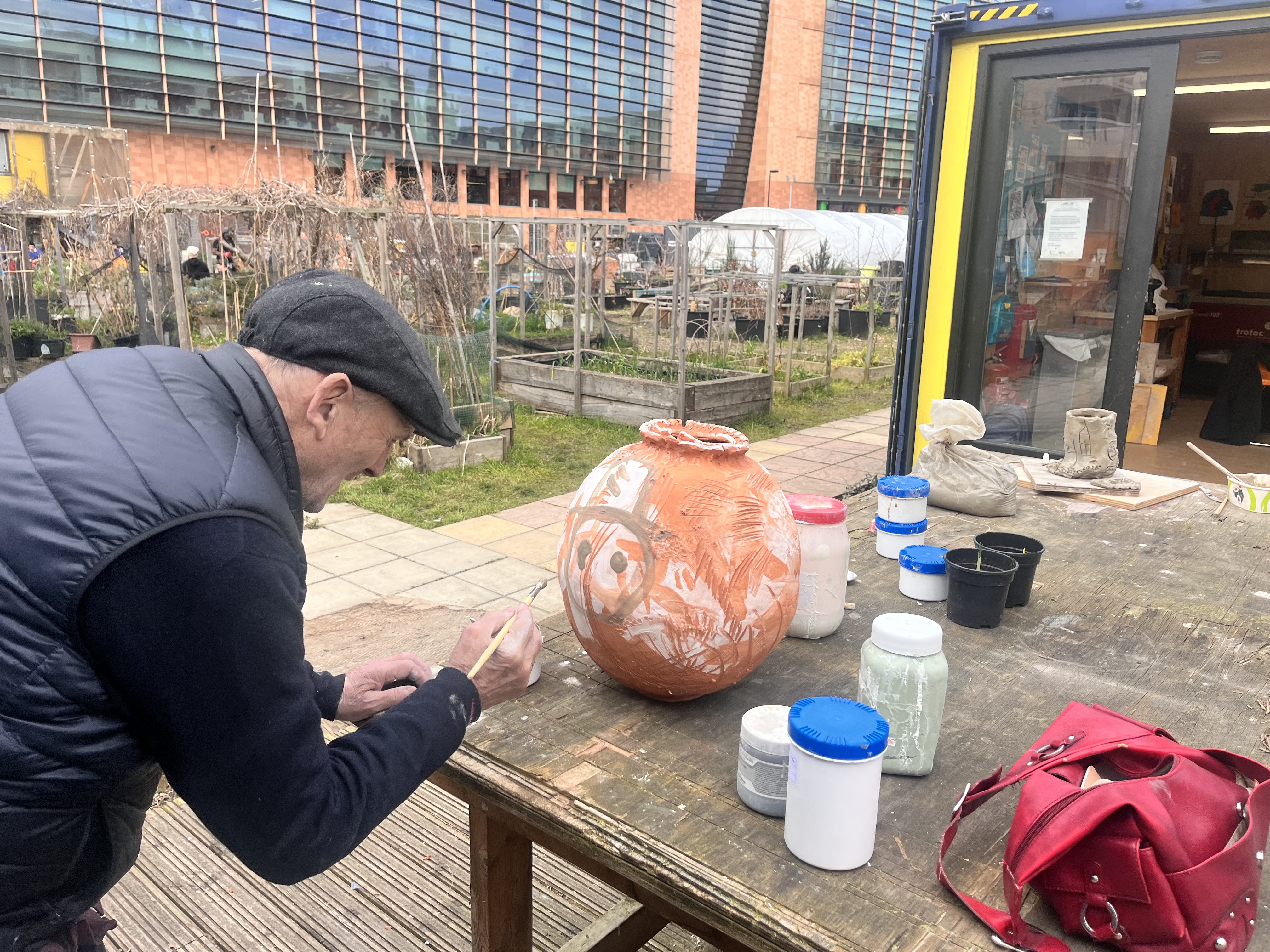 Community workshop run by Georgia Weston