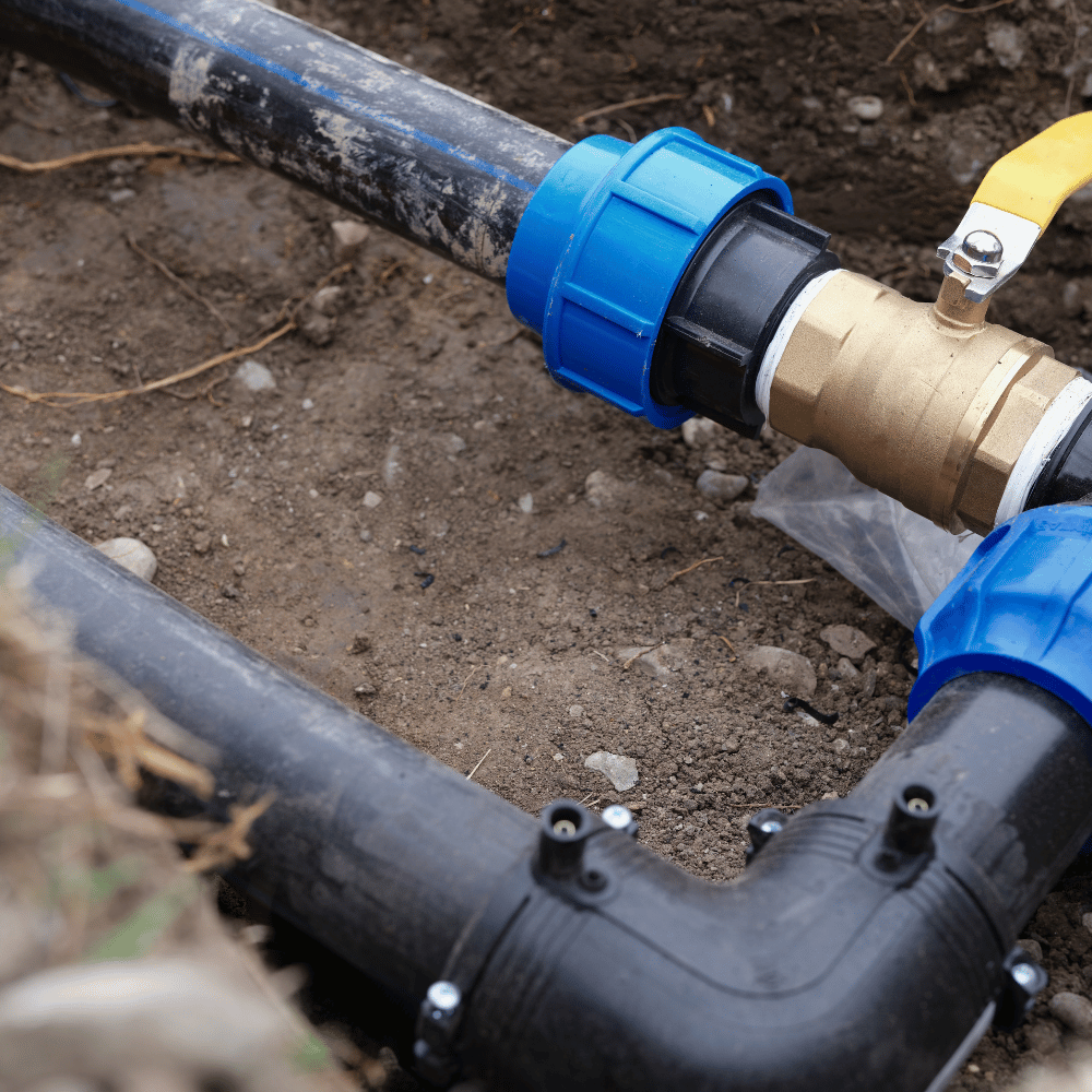 Wasserleitung während Gas- und Wassertechnik in Hamburg