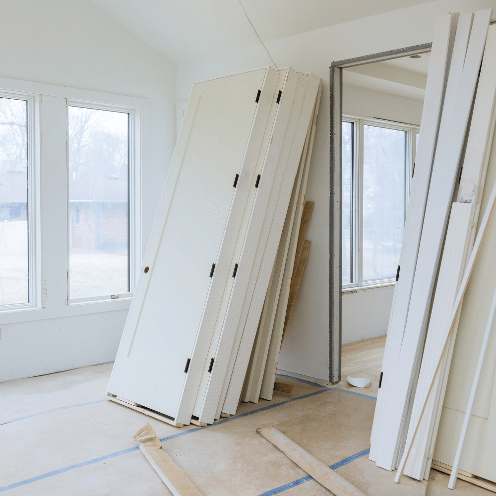 Türen während Innenausbau und Renovierung in Hamburg
