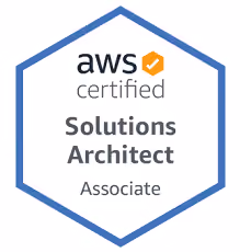 AWS Certified Solutions Architect Associate badge logo