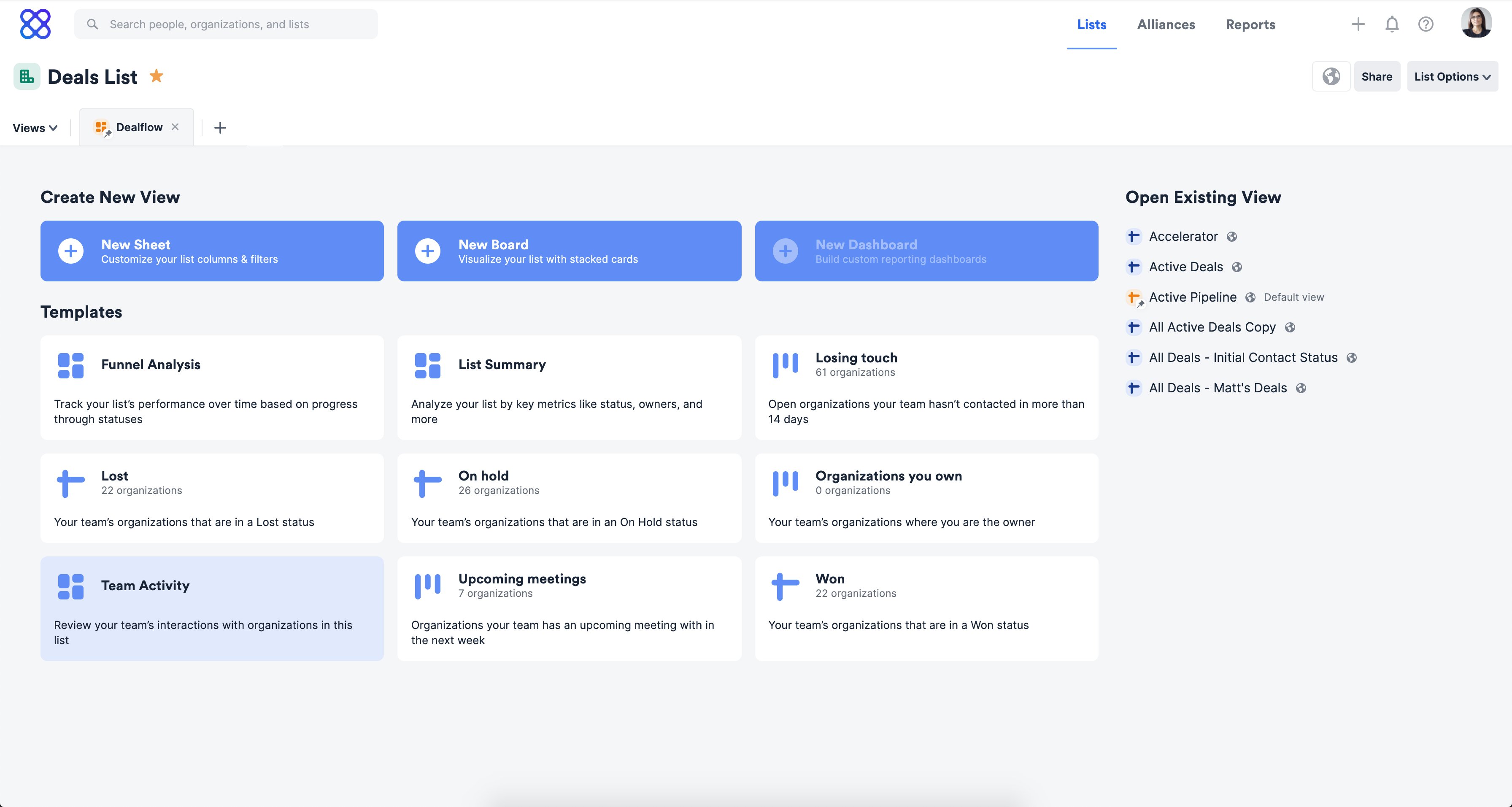 Affinity-analytics-templates