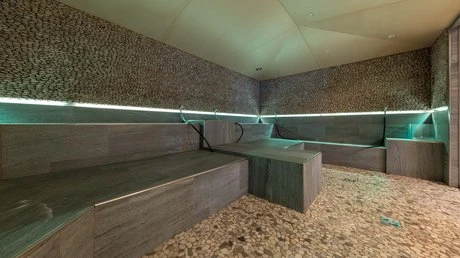 Sporthotel Strass Sport and Spa area at the Mayrhofen four-star hotel.