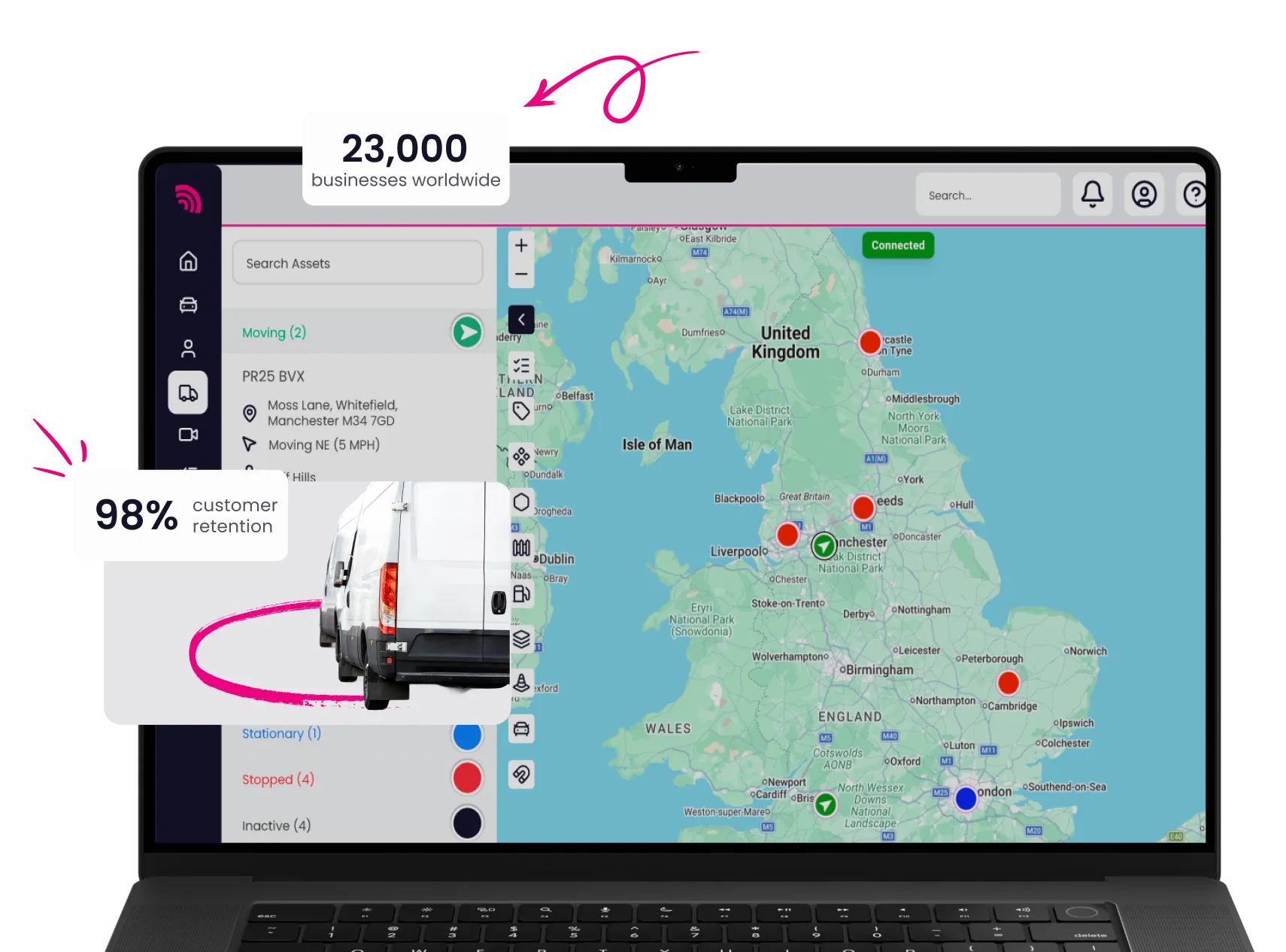 Grey fleet tracking with RAM Tracking