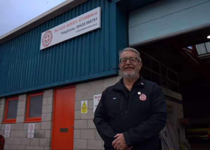 Cumbria Blood Bikes - RAM Tracking Case Study
