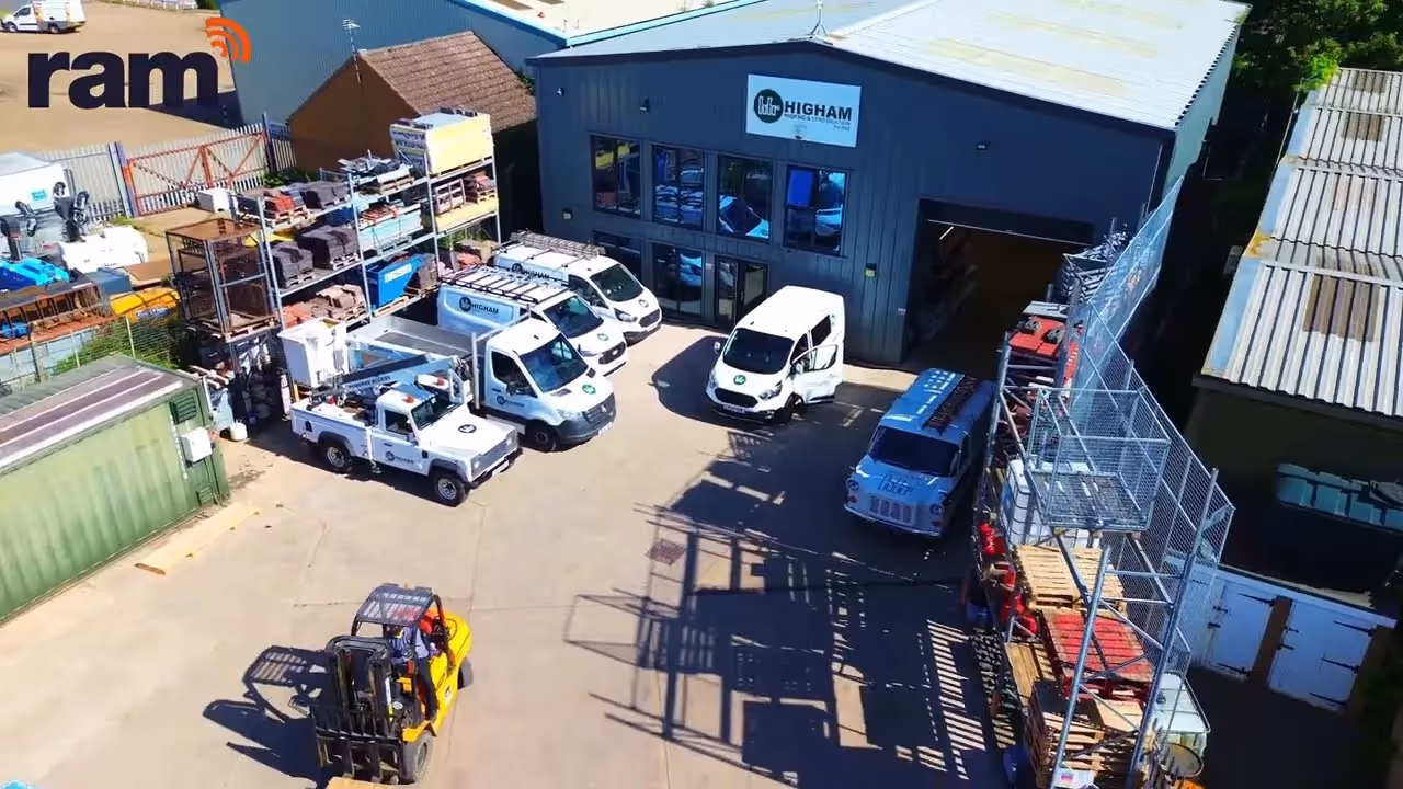 Thumbnail for the RAM video: How RAM Vehicle Tracking Transformed Higham Roofing & Construction
