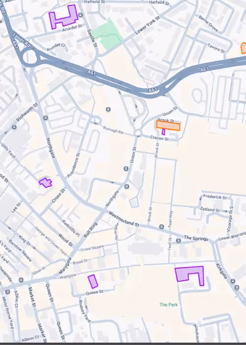 Location tag on city