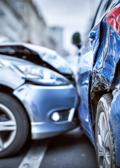 cars crashing