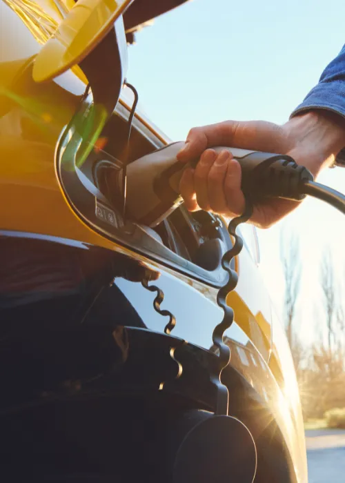 electric cars recharging