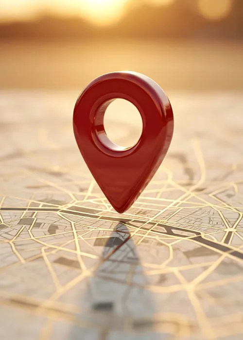 location motif on map