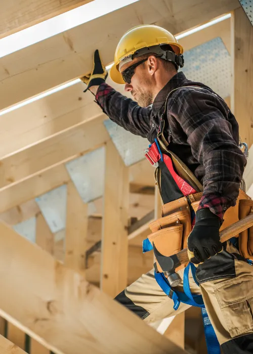 Construction worker in hardhat