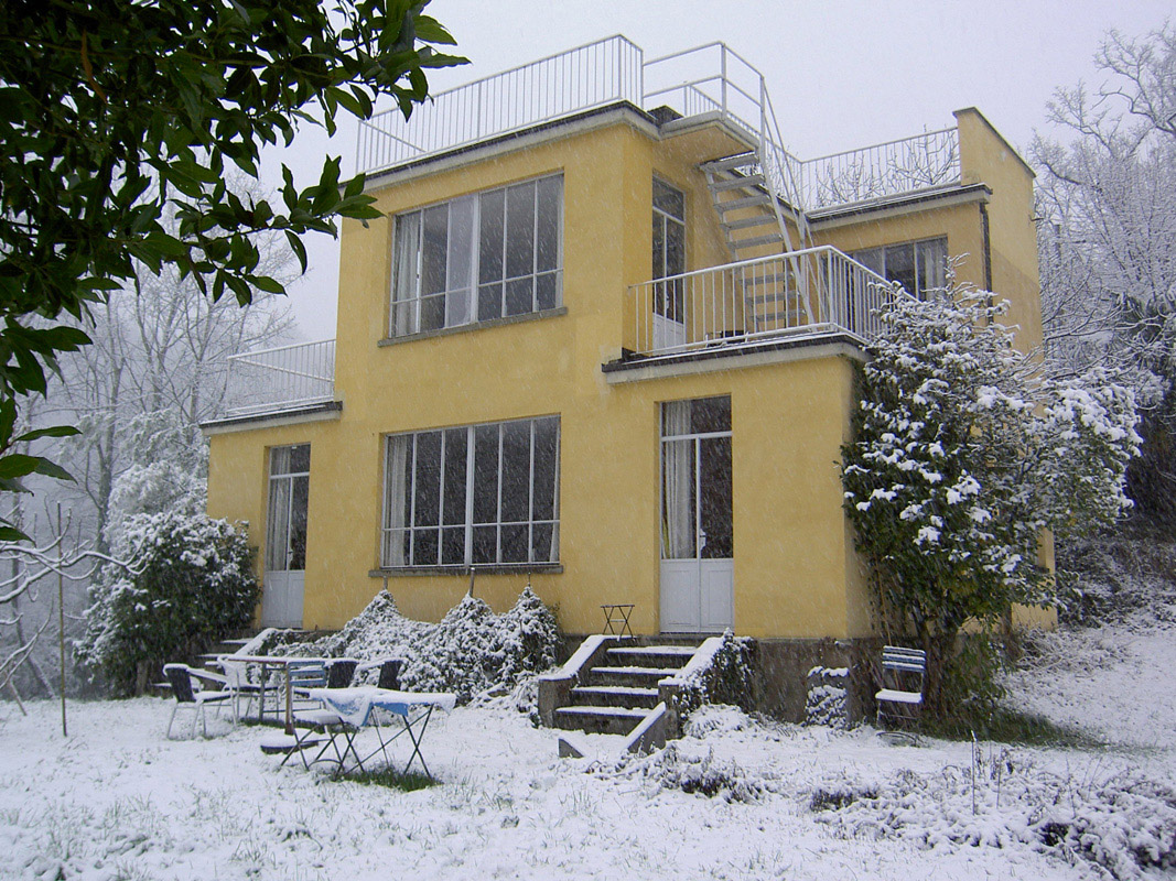 Casa Sciaredo im Winter