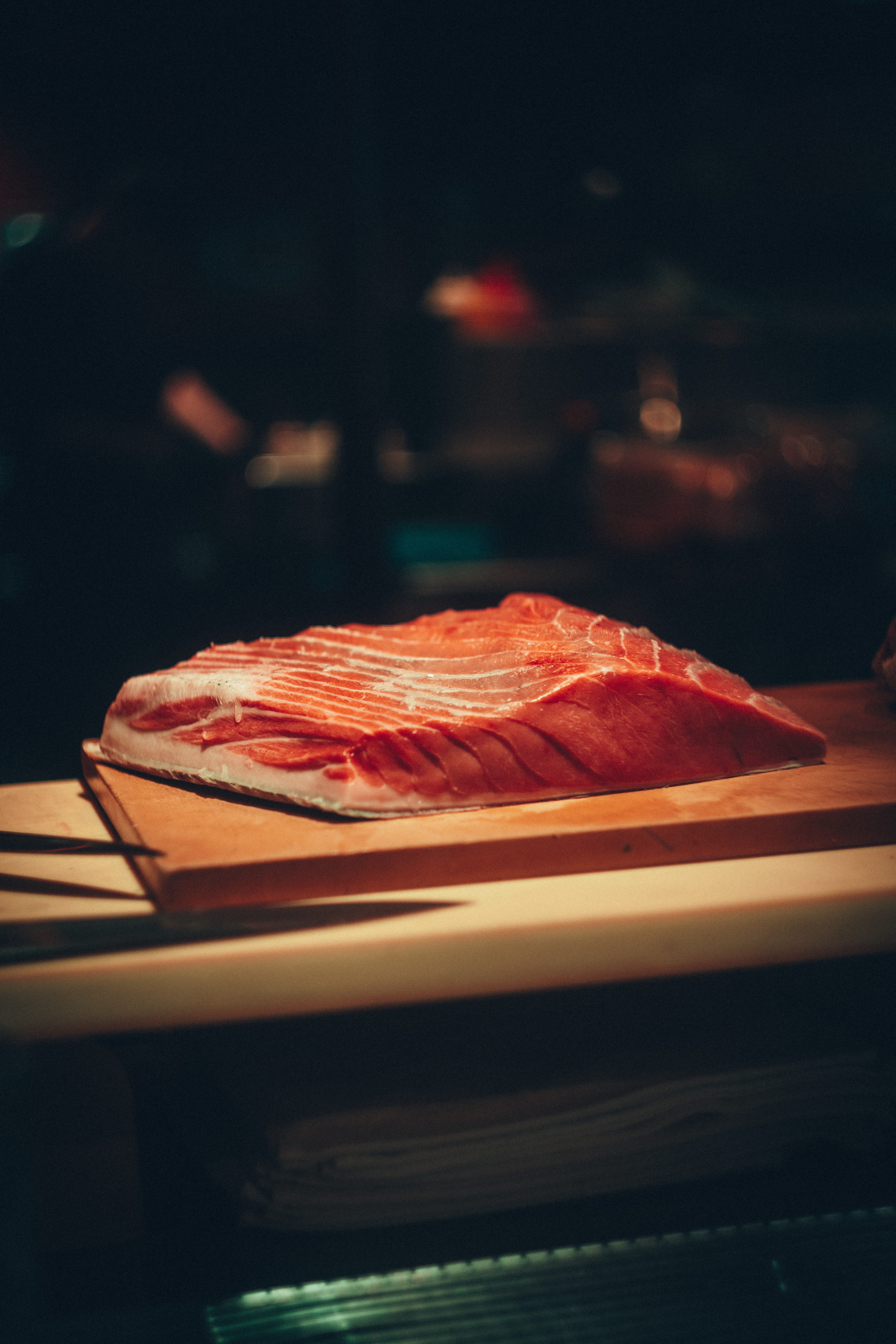Bluefin tonijn, klaar voor de omakase