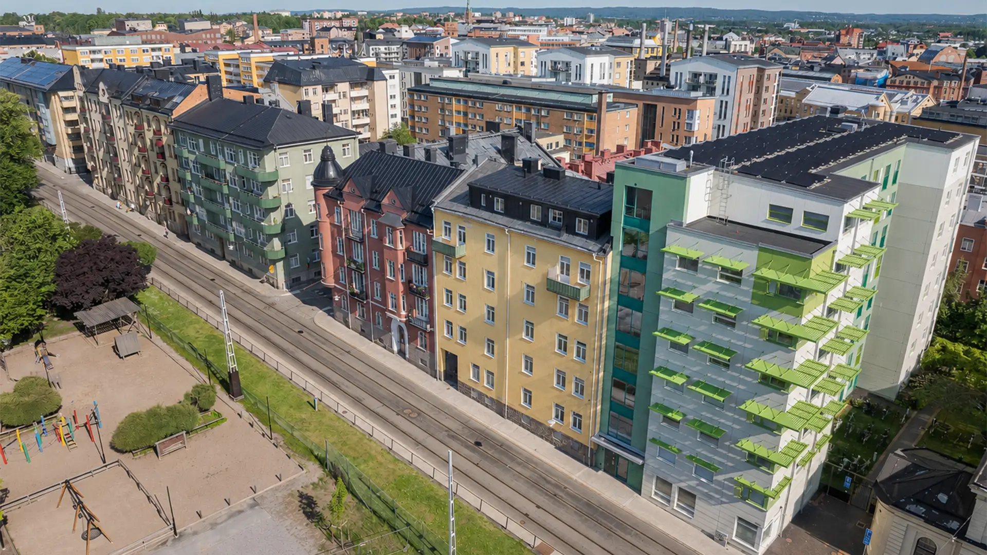 Hembygdens fastigheter, "Klockan" i Norrköping.