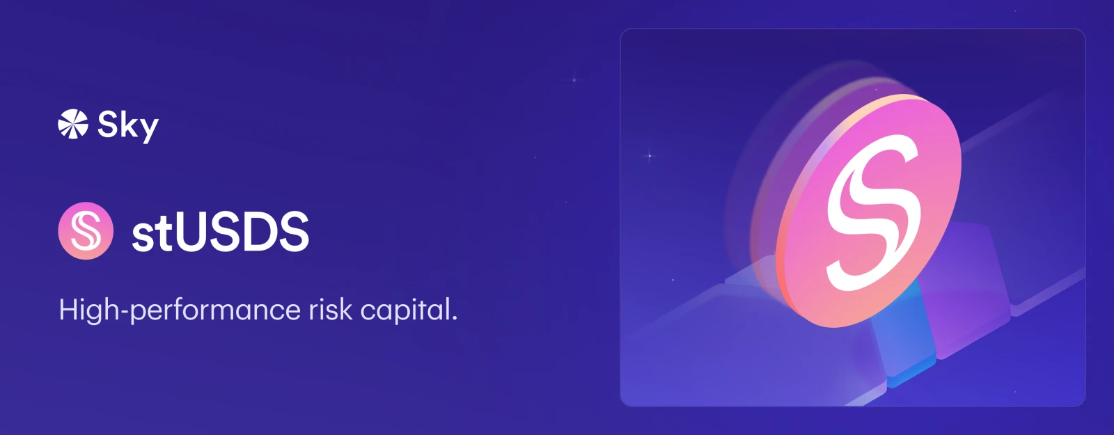 Staked USDS provides essential liquidity to SKY token holders and rewards you with a higher yield based on the utilization of your supplied USDS