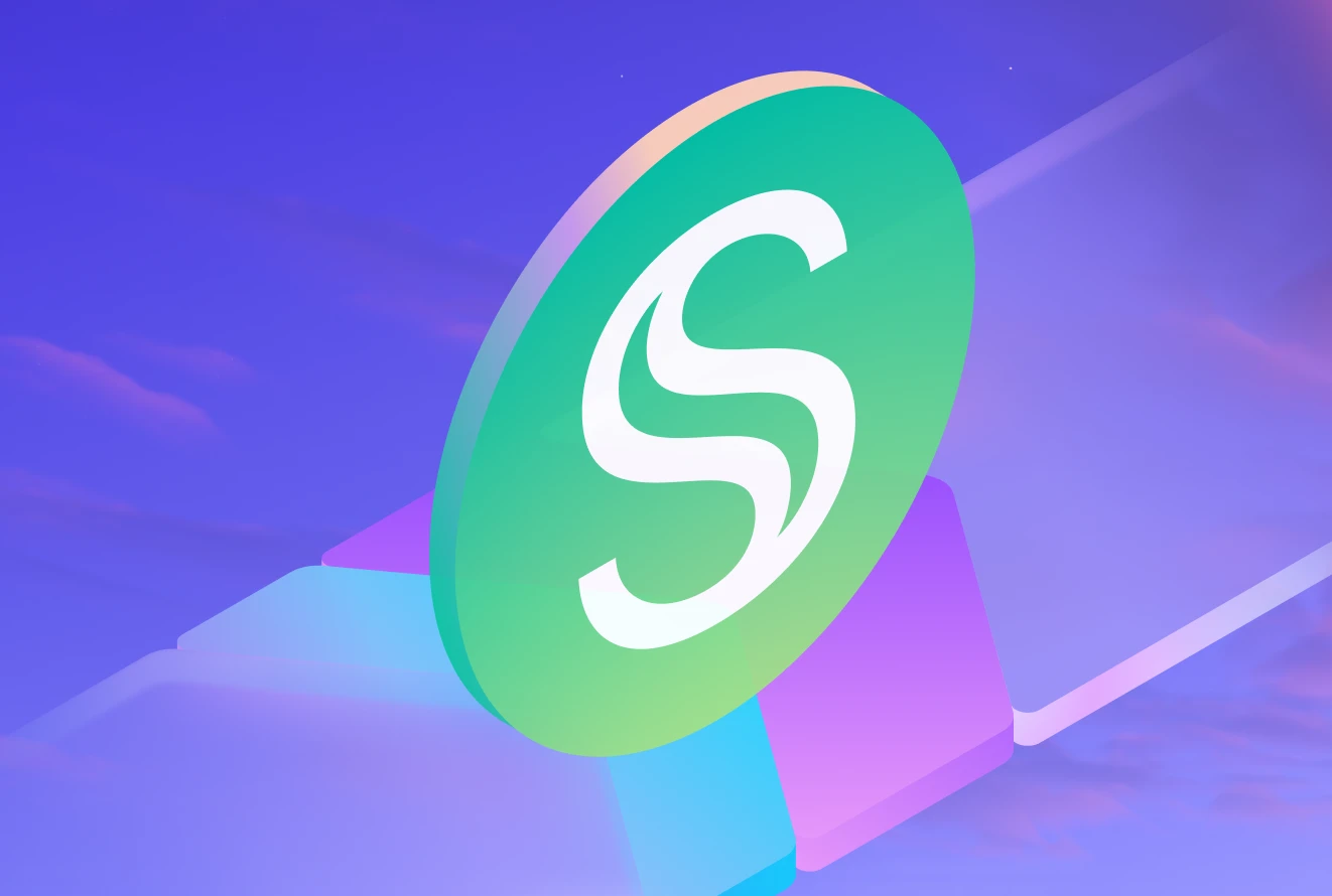 Sky.money banner introducing sUSDS, the yield-generating stablecoin of Sky Protocol, with the green sUSDS token.