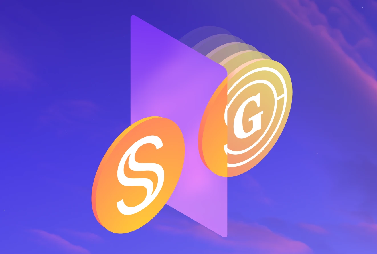 Sky.money blog artwork for Grove going live on Sky Ecosystem Rewards, where supplying USDS accrues the GROVE token from the Grove Sky Agent