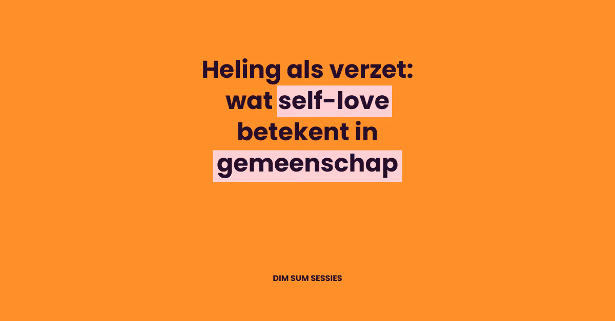 Heling als verzet