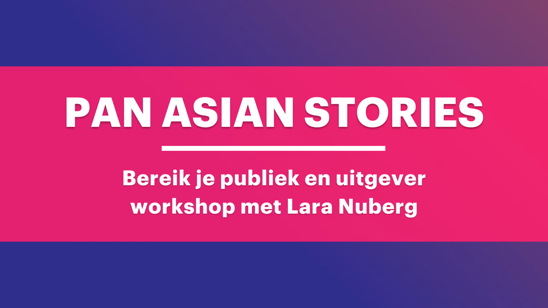 Pan Asian Stories