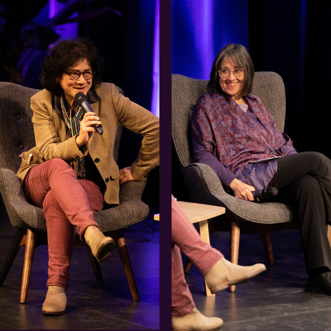 Nancy Jouwe in gesprek met Artien Utrecht en Monique Doppert