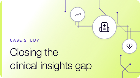 Whitepaper cover: Closing the clinical insights gap