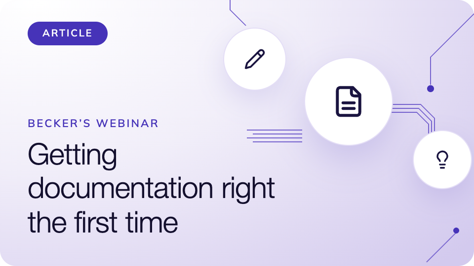 Getting Documentation Right the First Time webinar