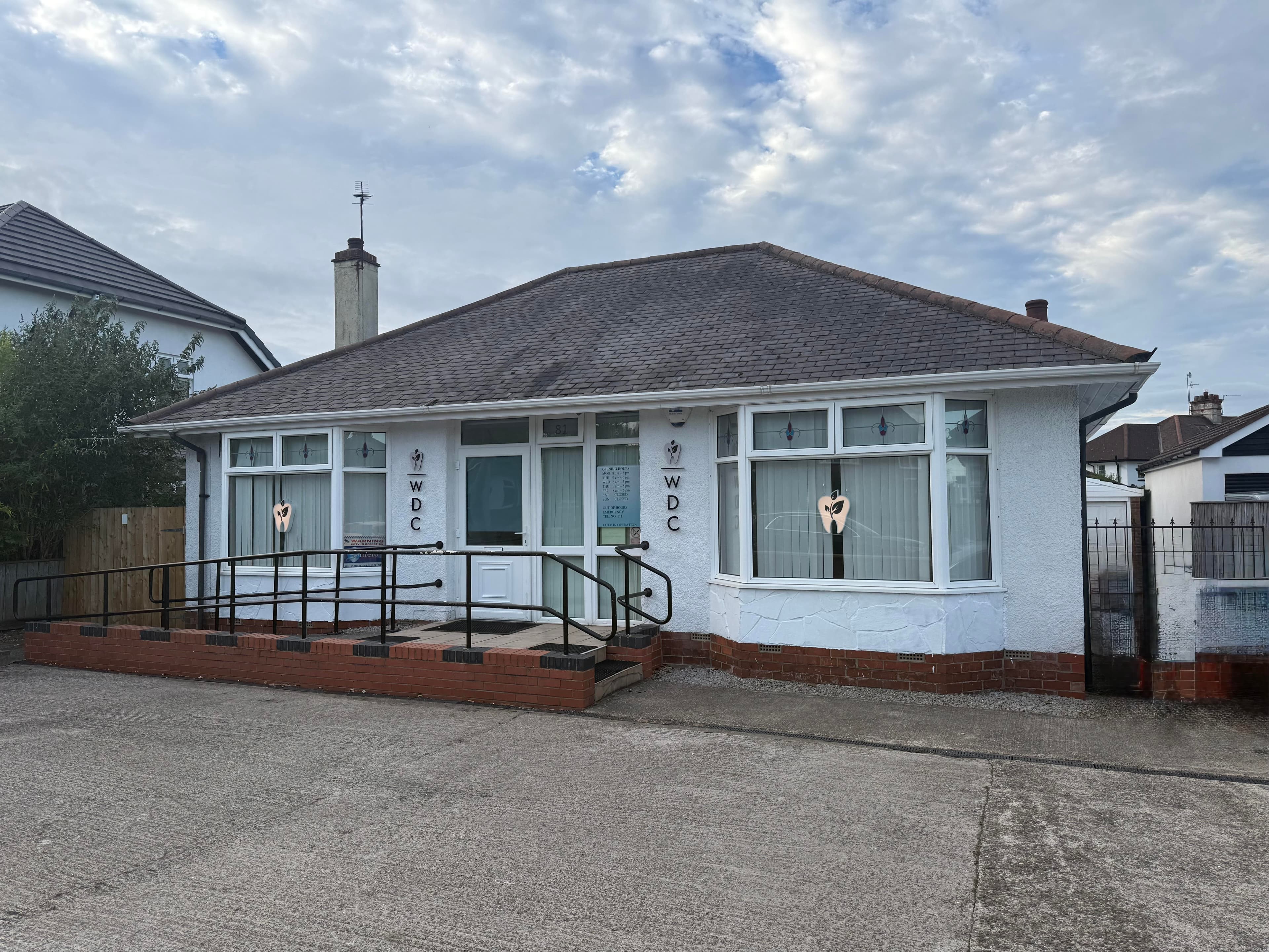 Exterior of Willerby Dental Care practice building in Willerby, Hull