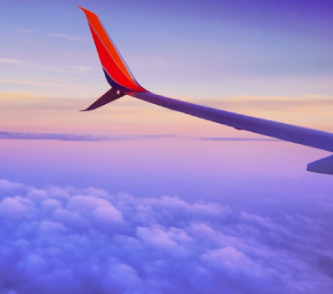 sky image with plane