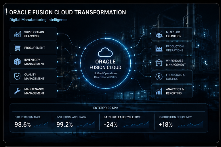 Oracle fusion transformation in GMP
