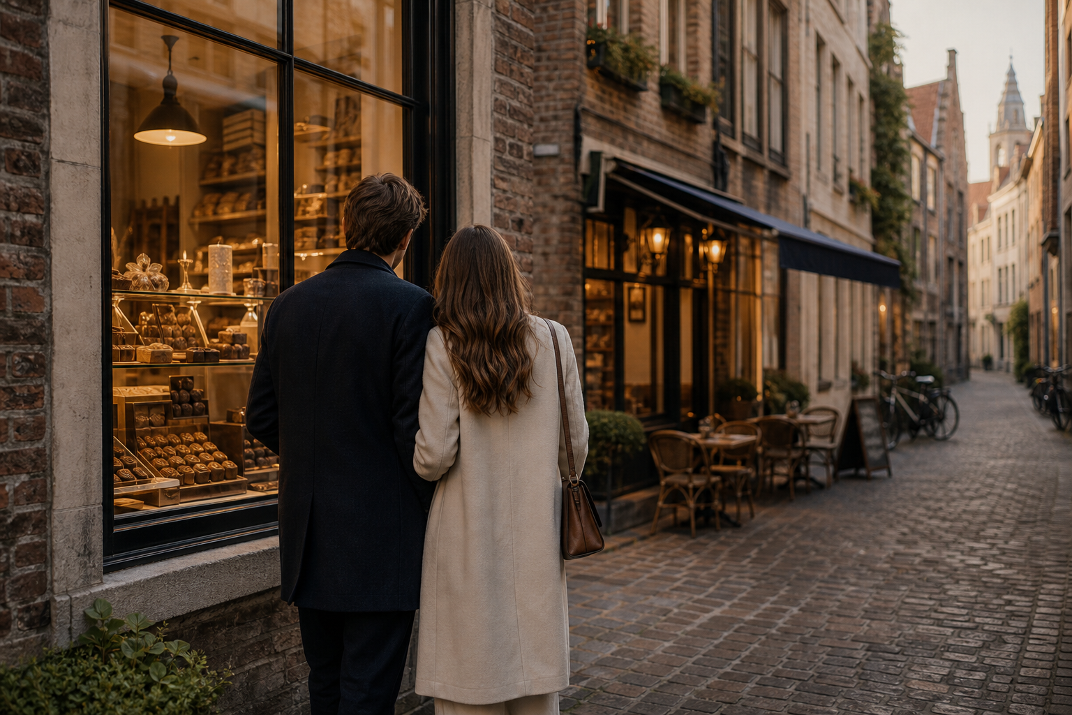 Chocolat, bière et ruelles calmes
