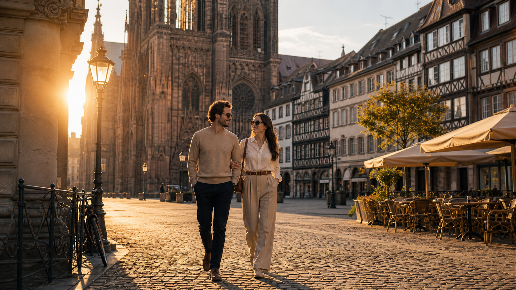 Cathédrale de Strasbourg et vieille ville