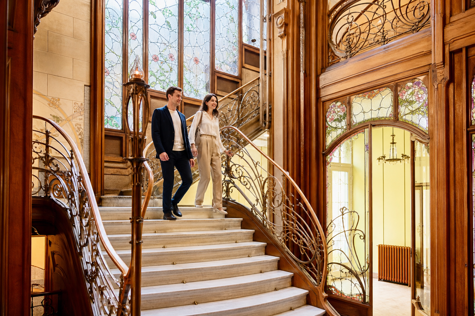 Intérieur Art nouveau du musée Horta