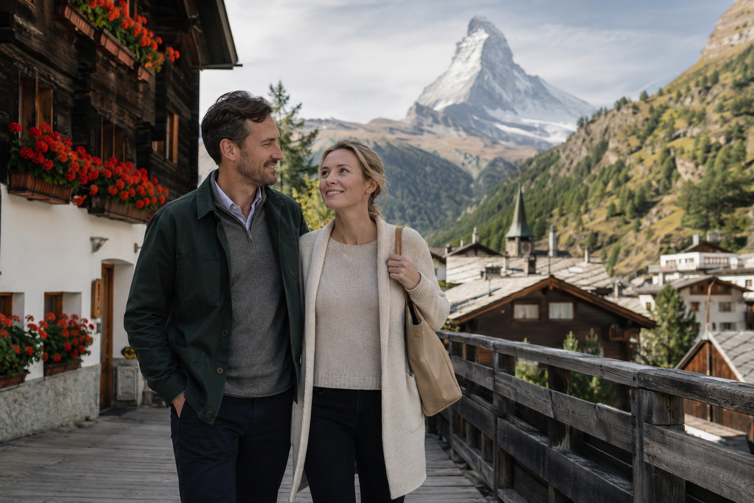 La parenthèse alpine face au Cervin